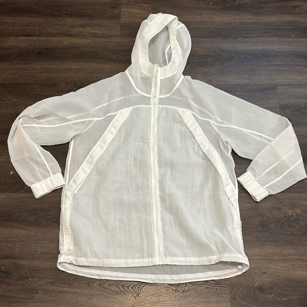 Lululemon Mesh Jacket - White Size Large